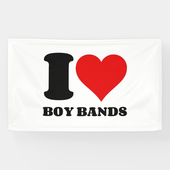 LONA CORAZÓN BANDAS DE NIÑOS (Horizontal)
