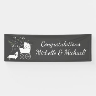 Lona Corgi Baby Shower Dog