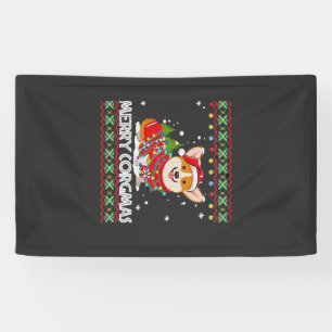 Lona Corgi Perro Feliz Corgmas Santa Corgi Navidad Fea