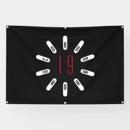 Lona CORONA 19 HOAX Banner