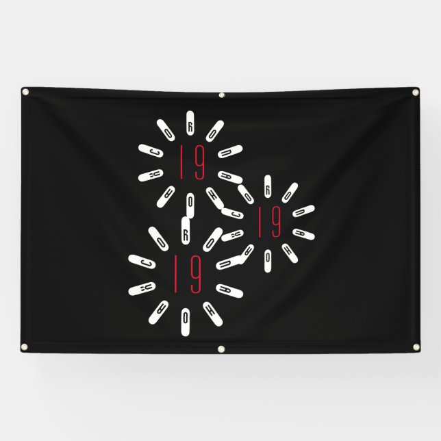 Lona CORONA 19 HOAX Banner (Horizontal)