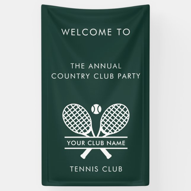 Lona Country Club Name Tennis Team Events Green Persona (Vertical)