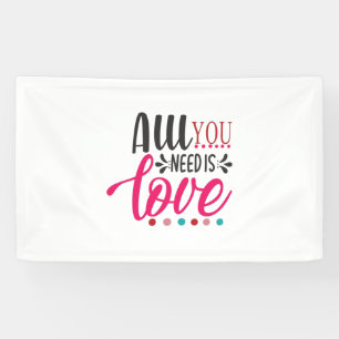 Lona Couple Art All You Need Is Love
