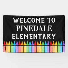 Lona Crayons School Welcome