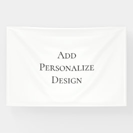 Lona Crea tu propia personalización personalizada