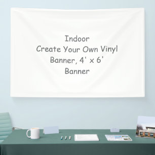 Lona Crea tu propio banner de vinilo, banner de 1,2 x 1