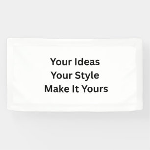 Lona Crea tu propio banner de vinilo, banner de 1,6'x3'