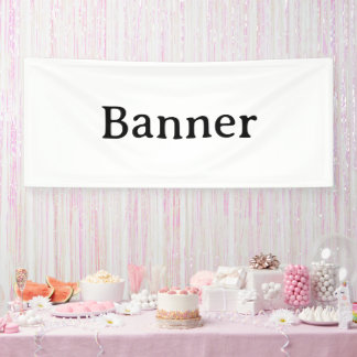 Lona Crea tu propio banner interior de 2,5' x 6'