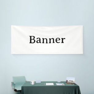 Lona Crea tu propio banner interior de 4' x 10'
