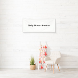 Lona Crea tu propio cartel personalizado simple de 2,5'