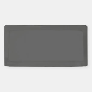 Lona Crea tu propio diseño personalizado gris oscuro