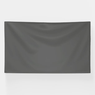 Lona Crea tu propio diseño personalizado gris oscuro
