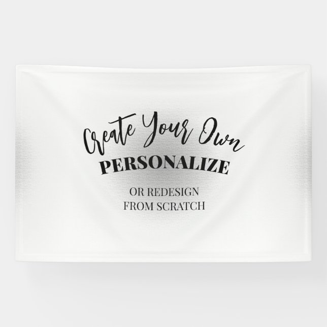 Lona Crea tu Propio Personalizado (Horizontal)