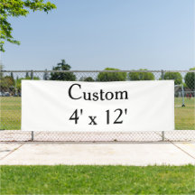 crea tu propio Vinilo personalizado 4' x 12' de me