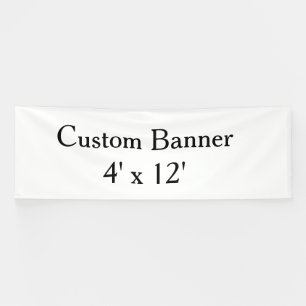 Lona crea tu propio vinilo personalizado 4' x 12 inter