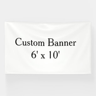 Lona crea tu propio vinilo personalizado 6' x 10'.ndoo
