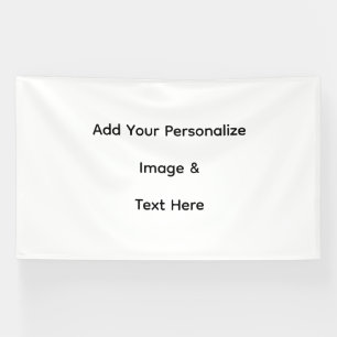Lona Crea tu propio vinilo personalizado simple 6' x 10