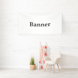Lona Crea tu propio vinilo personalizado simple de 4' x