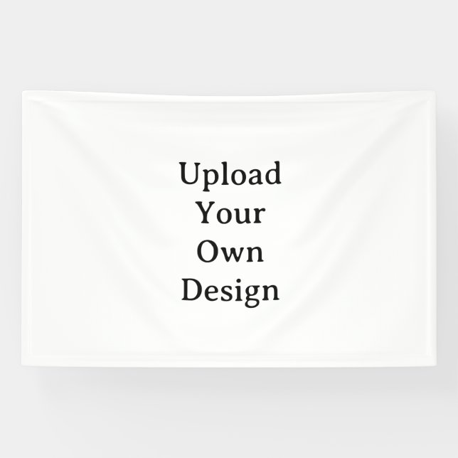 Lona Crea tu propio vinilo personalizado simple de 4' x (Horizontal)