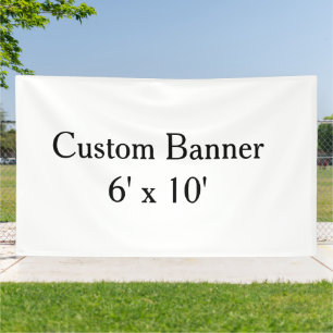 Lona crea tu vinilo personalizado 6' x 10' para exterio