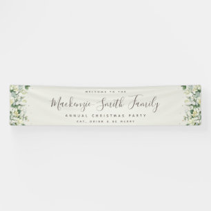 Lona Cream Snowberry+Eucalyptus Navidades fiesta de fer