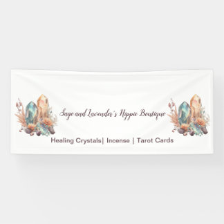 Lona Cristales y flores nombre de su empresa