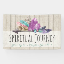 Lona Cristales y madera bohemios rústicos de la