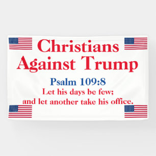 Lona Cristianos contra el salmo Trump 109:8