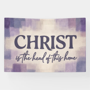 Lona CRISTO Es la Cabeza de Este Hogar Cristiano
