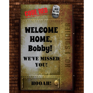 Lona CUALQUIE RAMA - bandera militar del regreso al