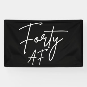 Lona Cuarenta AF I - Regalo de Cumpleaños