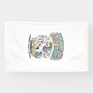 Lona Cuerno de trueno de unicornio Producto de estilo r