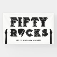 Cumpleaños 50 con Guitarra Fifty Rocks