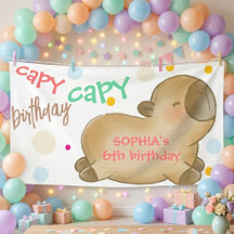 Cumpleaños de capy capibara