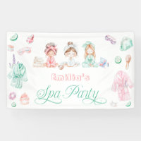 Cumpleaños de chica de fiesta de spa