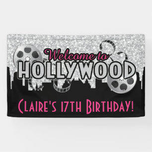 Lona Cumpleaños de Hollywood