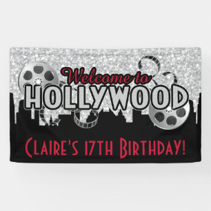Lona Cumpleaños de Hollywood