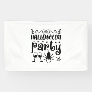 Lona Cumpleaños de la Fiesta de Halloween