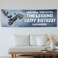 Cumpleaños de Motocross | Hombre, mito, leyenda