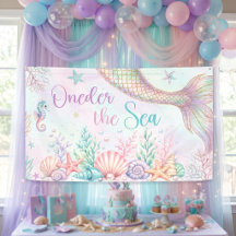 Cumpleaños de Sirena Bajo el Mar