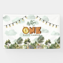 Lona Cumpleaños de un Feliz Campista