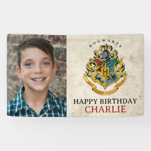 Lona Cumpleaños del Escudo de Hogwarts de Harry Potter 