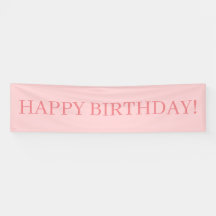 Cumpleaños Feliz Rosa Rubor
