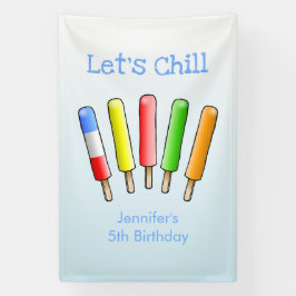 Lona Cumpleaños Vamos a Relajarnos
