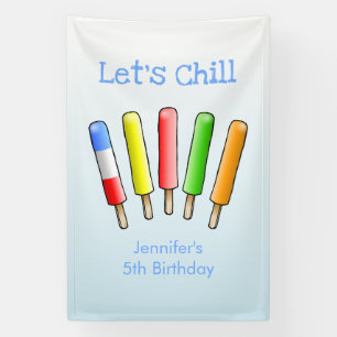 Lona Cumpleaños Vamos a Relajarnos