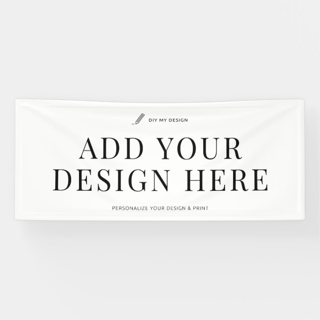 Lona Custom Banner Printing Outdoor & Indoor Signage (Horizontal)