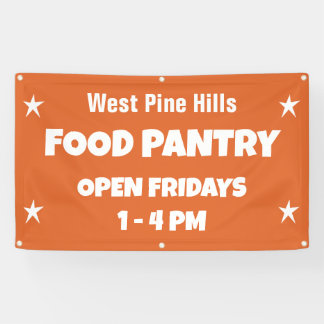 Lona Custom Food Pantry Banner