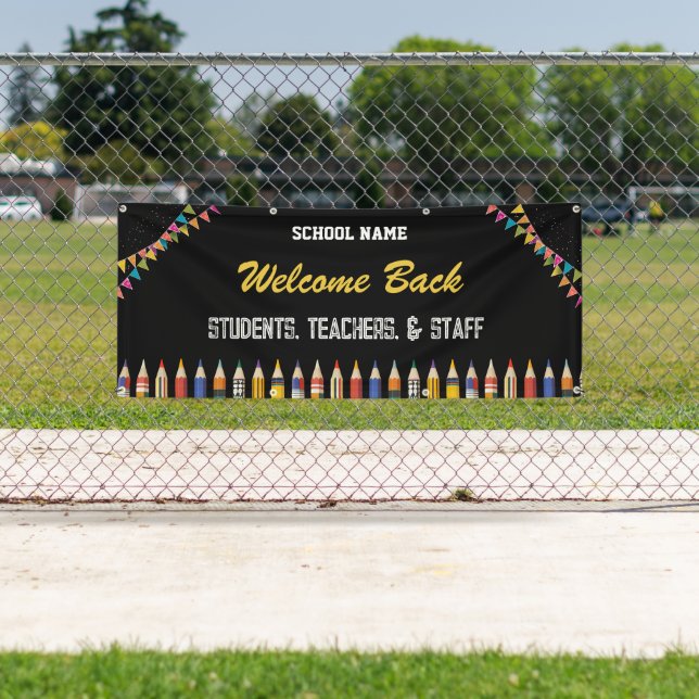 Lona custom welcome back to school 2025 (In situ)