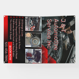 Lona Customize Auto Repair Garage Service List With Log