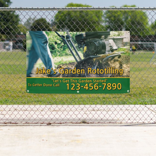 Lona Customize Garden Rototilling Service Business  (In situ)